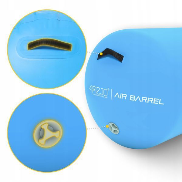Повітряна бочка для гімнастики 4FIZJO Air Barrel 100 x 60 см Blue (P-5905973403108) 50005390 фото