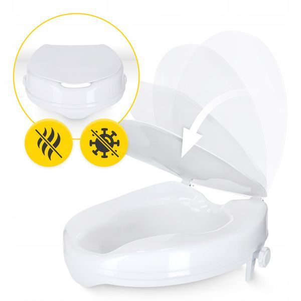 Насадка (надставка) на унітаз 4FIZJO 5 см White (P-5905973406420) 50005643 фото