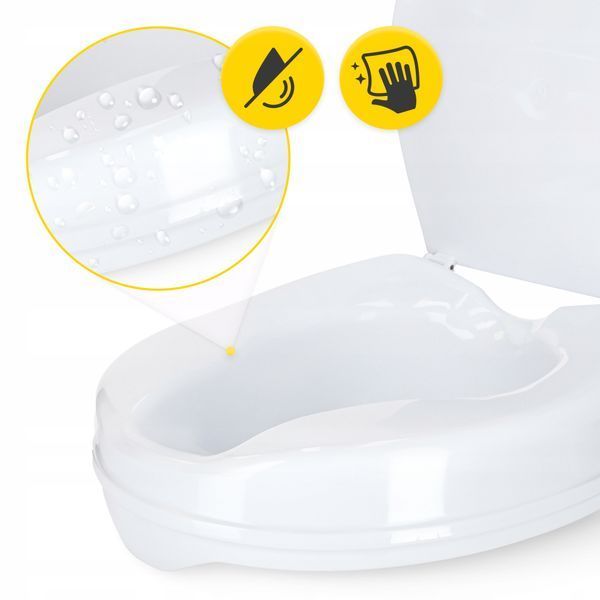 Насадка (надставка) на унітаз 4FIZJO 5 см White (P-5905973406420) 50005643 фото