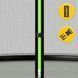 Батут із внутрішньою сіткою 4FIZJO PRO 12FT 374 см Black/Green (P-5907739314185) 50004873 фото 3