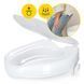Насадка (надставка) на унітаз 4FIZJO 5 см White (P-5905973406420) 50005643 фото 6