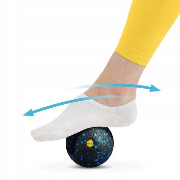 Масажний м'яч 4FIZJO EPP Ball 12 Black/Blue (P-5907222931288) 50001364 фото