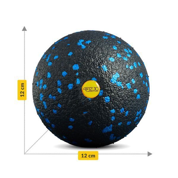 Масажний м'яч 4FIZJO EPP Ball 12 Black/Blue (P-5907222931288) 50001364 фото