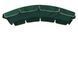Тент (дах) LUX для гойдалки eGarden 150x210 темно-зелений 4981 фото 1