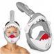 TSUNAMI Shark Snorkeling Маска для подводного плавания всего лица, детский серый (P-5905973405447) 50005499 фото 1