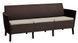 Комплект садових меблів Keter Salemo 3 seater set, коричневий 1187794297 фото 3