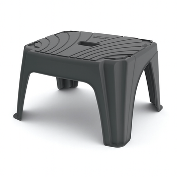 Табурет пластиковый Step 2 45x35x25, черный 30004073 фото
