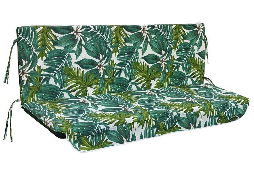 Чохол подушки для гойдалки eGarden KIMO VERDE 180x110x6 5649 фото