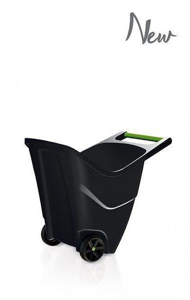 Садовий пластиковий візок PROSPERPLAST LOAD & GO II, 85 л - оливковий 897959492 фото