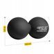 Масажний м'яч подвійний 4FIZJO Lacrosse Double Ball 6.5 x 13.5 см Black (P-5907222931226) 50001372 фото 3