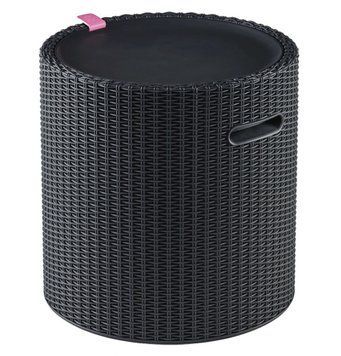 Стіл-бар Keter COOL STOOL, пластик, антрацит 2149671133 фото