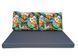 Комплект водовідштовхуючих подушок для палет-дивана eGarden FLORAL 120x80x10/120x60x20 5201 фото 1