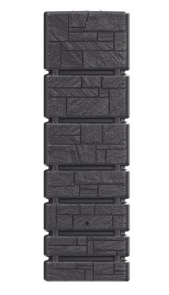 Ємність для збору дощової води Prosperplast Tower Stone, антрацит, 350 л 2279995009 фото