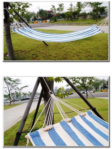 Гамак KingCamp Canvas Hammock(KG3712) Blue 8006 фото