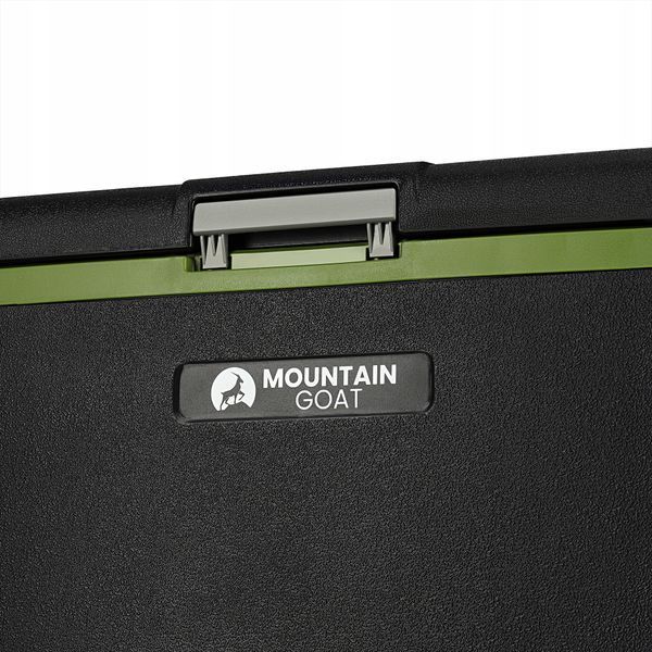 Холодильник туристичний компресорний Mountain Goat LIBERTY 37.1 л електричний, переносний Black/Olive (P-5905973404907) 50005506 фото