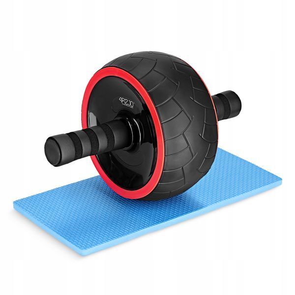 Ролик (гимнастическое колесо) для пресса 4FIZJO Ab Wheel XL Черный/Красный (P-5907739312747) 50002944 фото
