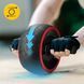 Ролик (гимнастическое колесо) для пресса 4FIZJO Ab Wheel XL Черный/Красный (P-5907739312747) 50002944 фото 6