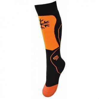 Термоноски InMove SKI KID black/orange (30-32) 9569 фото