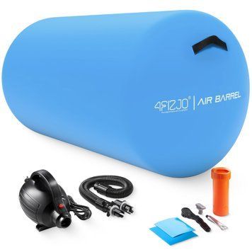 Повітряна бочка для гімнастики 4FIZJO Air Barrel 100 x 75 см Blue (P-5905973403115) 50005391 фото