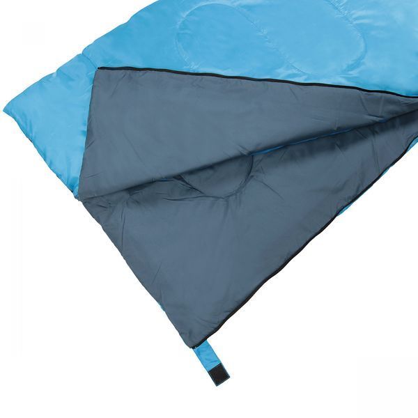 Спальный мешок (спальный мешок) одеяло SportVida SV-CC0060 +2 ...+21&deg;C R Sky Blue/Grey 50002739 фото