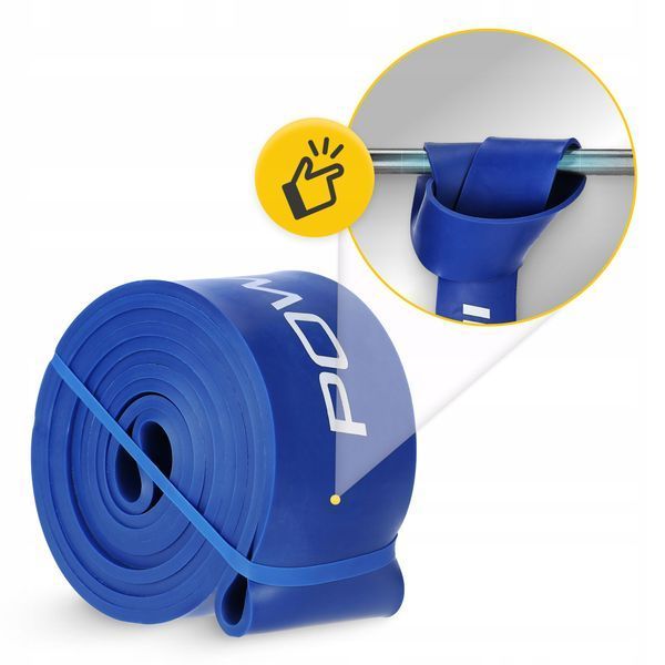 Еспандер-петля 4FIZJO Power Band 64 мм 36-46 кг резина для фітнесу і спорту Blue (P-5907222931097) 50001354 фото