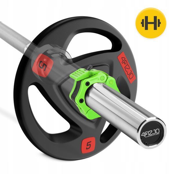 Замки (затиски) для олімпійського грифа 4FIZJO Quick Release 50 мм 2 шт (P-5907739317391) 50004703 фото