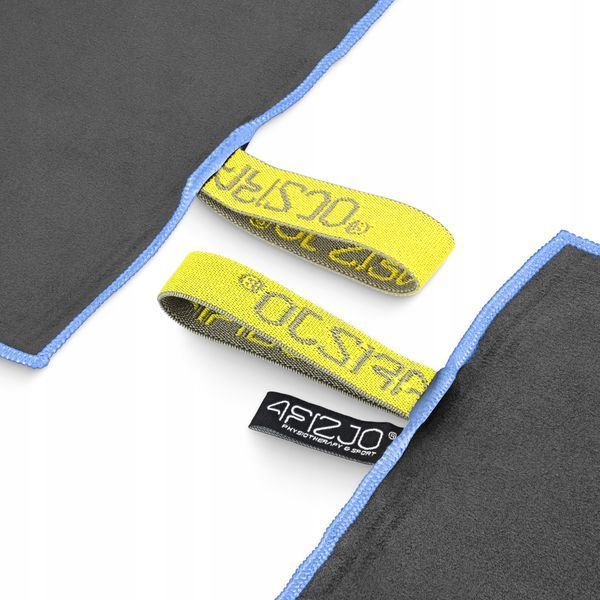 Спортивное полотенце 4FIZJO 130 x 75 см в микрофибре серого цвета (P-5907739317261) 50004594 фото