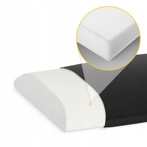 4FIZJO 40 x 25 x 5 Черный полуролик для реабилитации и массажа (P-5905973403078) 50005153 фото
