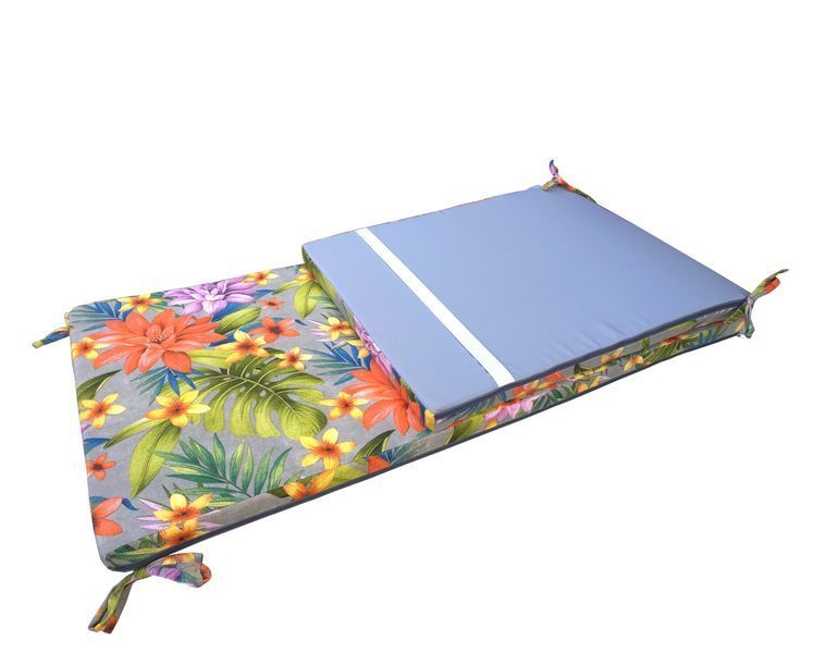 Матрас для шезлонга eGarden CARIOCA VERDE 195x58x4 см 5261 фото