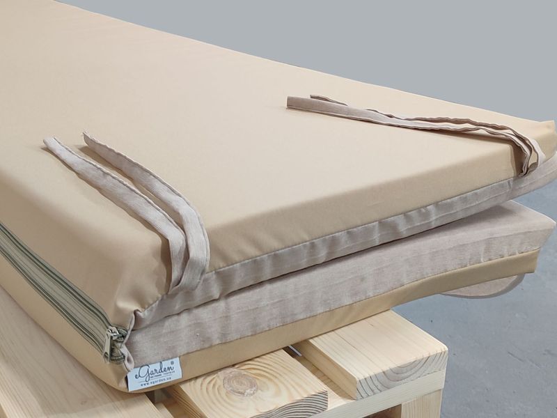 Подушка для гойдалки eGarden GARDA BEIGE 170x110x6 5657 фото