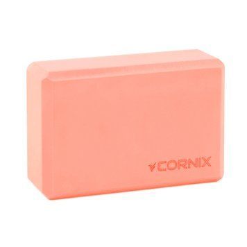 Блок для йоги Cornix EVA 22.8 x 15.2 x 7.6 см XR-0104 Orange 50004487 фото