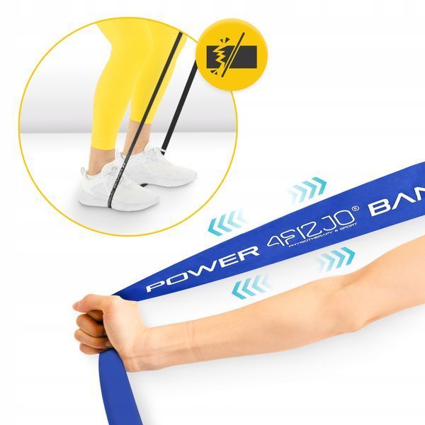 Еспандер-петля 4FIZJO Power Band 2-46 кг резина для фітнесу і спорту, набір 6 шт Mix (P-5907222931875) 50001892 фото