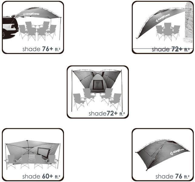 Авто-тент KingCamp Compass(KT3086) Navy 11228 фото