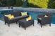 Комплект садових меблів Keter Salemo 3 seater set, графіт - прохолодний сірий 1231455882 фото 9
