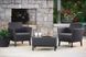 Комплект садових меблів Keter Salemo balcony set, графіт - прохолодний сірий 897959355 фото 3