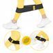 Резинка для фітнесу та спорту із тканини 4FIZJO Hip Band 10-15 кг Black/Yellow (P-5907739310309) 50001899 фото 3