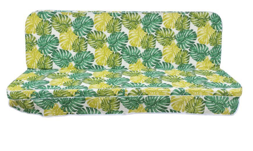Комплект подушок для гойдалки eGarden Fauna 180x110x6 салатний тент 120x210 4756 фото