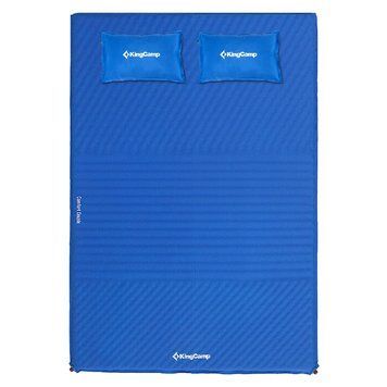Килимок самонадувний KingCamp Comfort Double II (KM3594) ROYAL BLUE 13039 фото