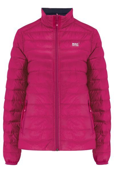Пуховик Mac in a Sac POLAR REVERSIBLE DOWN JACKET WMS Fuchsia/Navy (M) 9254 фото