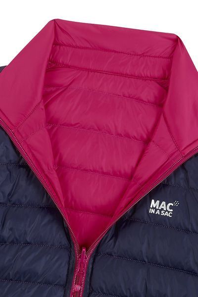 Пуховик Mac in a Sac POLAR REVERSIBLE DOWN JACKET WMS Fuchsia/Navy (M) 9254 фото