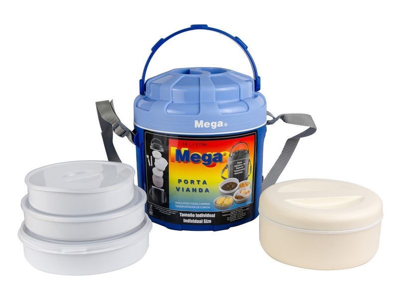 Изотермический контейнер Mega, 2,6 л, синий 897957213 фото