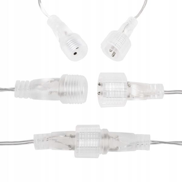 Бахрома Уличная Гирлянда (Улица) Springos 2 м 180 LED CL4004 Теплый Белый 50002499 фото
