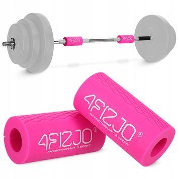 Розширювальні накладки на гриф 4FIZJO Fat Grip 2 шт силіконові Pink (P-5905973404334) 50005465 фото