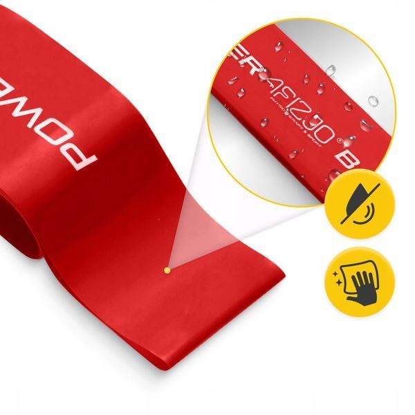 Резинка для фітнесу 4FIZJO Mini Power Band 0.4 мм 1-3 кг Red (P-5907739310361) 50001394 фото