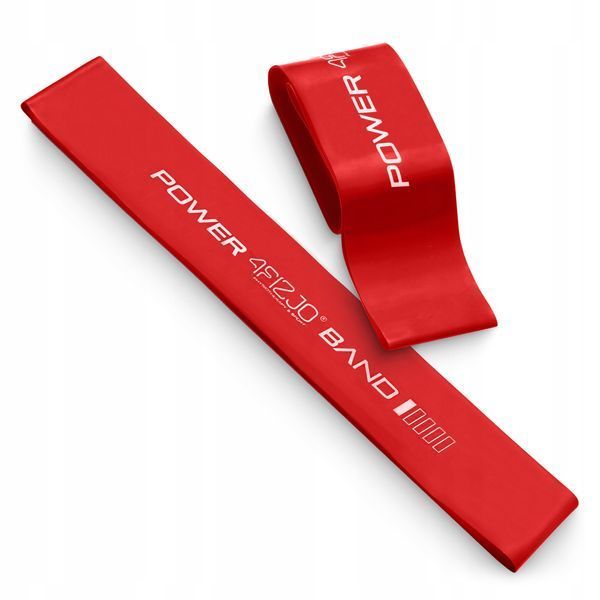 Резинка для фітнесу 4FIZJO Mini Power Band 0.4 мм 1-3 кг Red (P-5907739310361) 50001394 фото