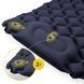 Килимок (каримат) надувний Mountain Goat 190 x 58 x 5 см з вбудованим насососм Navy Blue (P-5905973400916) 50004945 фото 2