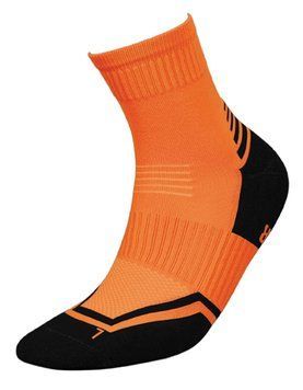 Термошкарпетки InMove RUNNER DEODORANT SILVER помаранчеві/чорні (38-40) 14277 фото