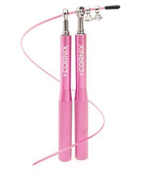 Скакалка швидкісна для кросфіту Cornix Speed Rope XR-0155 Pink 50004493 фото