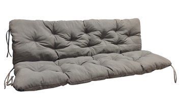 Матрац для гойдалки eGarden Garda Soft 150x110x10 сіро-бежевий 5753 фото