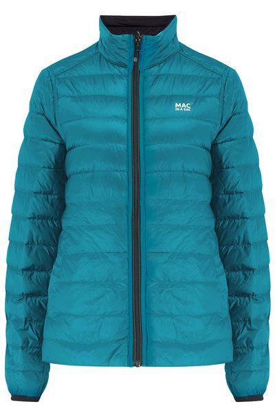 Пуховик Mac in a Sac POLAR REVERSIBLE DOWN JACKET WMS Black/Teal (S) 9250 фото